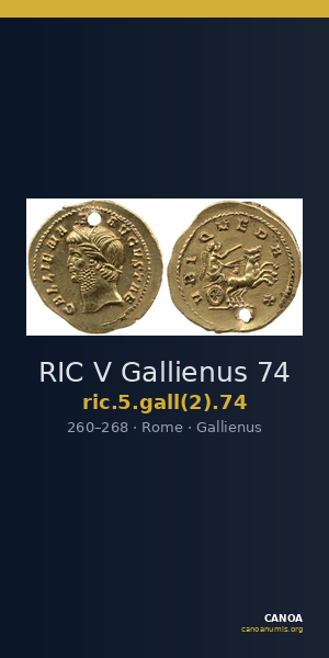 RIC V Gallienus 74 — CANOA