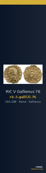 RIC V Gallienus 76 — CANOA