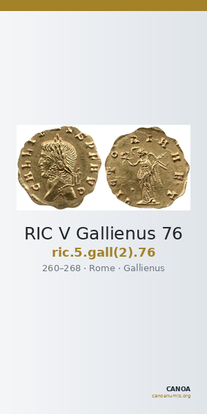 RIC V Gallienus 76 — CANOA