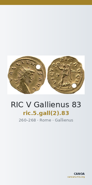 RIC V Gallienus 83 — CANOA