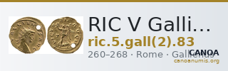 RIC V Gallienus 83 — CANOA
