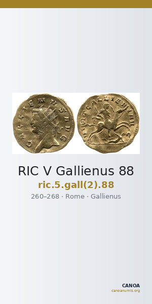 RIC V Gallienus 88 — CANOA