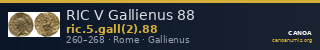 RIC V Gallienus 88 — CANOA