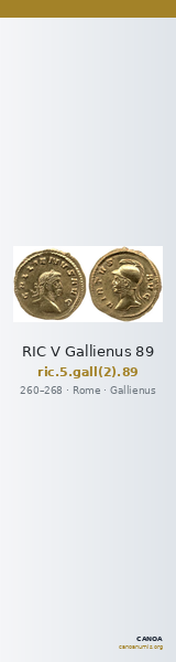RIC V Gallienus 89 — CANOA