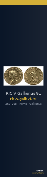 RIC V Gallienus 91 — CANOA