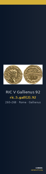 RIC V Gallienus 92 — CANOA
