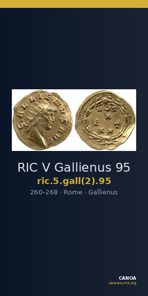 RIC V Gallienus 95 — CANOA