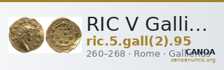 RIC V Gallienus 95 — CANOA