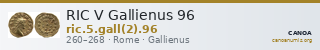 RIC V Gallienus 96 — CANOA