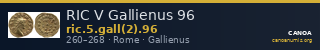 RIC V Gallienus 96 — CANOA