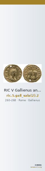RIC V Gallienus and Salonina (2) 2 — CANOA