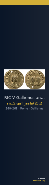 RIC V Gallienus and Salonina (2) 2 — CANOA