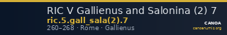 RIC V Gallienus and Salonina (2) 7 — CANOA