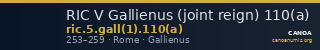 RIC V Gallienus (joint reign) 110(a) — CANOA