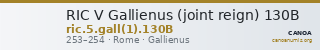 RIC V Gallienus (joint reign) 130B — CANOA