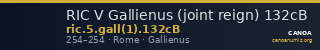 RIC V Gallienus (joint reign) 132cB — CANOA