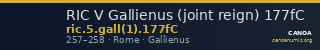 RIC V Gallienus (joint reign) 177fC — CANOA
