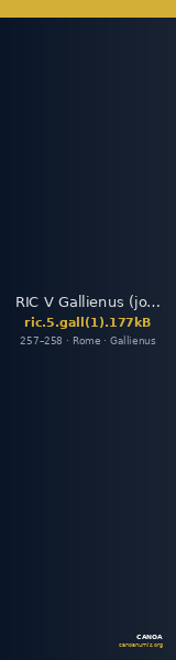 RIC V Gallienus (joint reign) 177kB — CANOA