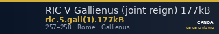 RIC V Gallienus (joint reign) 177kB — CANOA