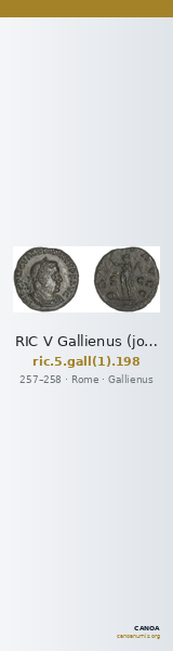 RIC V Gallienus (joint reign) 198 — CANOA