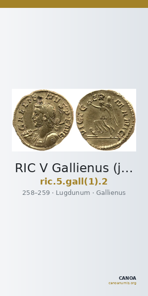 RIC V Gallienus (joint reign) 2 — CANOA
