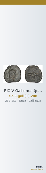 RIC V Gallienus (joint reign) 208 — CANOA