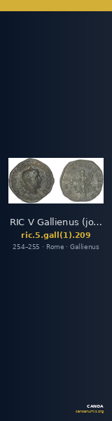 RIC V Gallienus (joint reign) 209 — CANOA