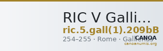 RIC V Gallienus (joint reign) 209bB — CANOA