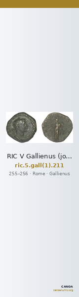 RIC V Gallienus (joint reign) 211 — CANOA