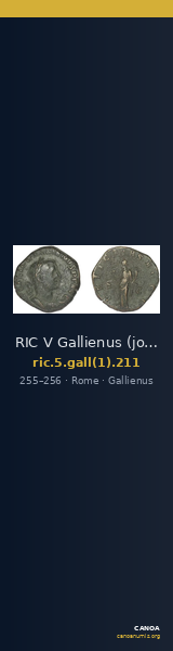 RIC V Gallienus (joint reign) 211 — CANOA