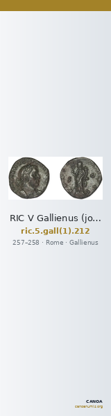 RIC V Gallienus (joint reign) 212 — CANOA
