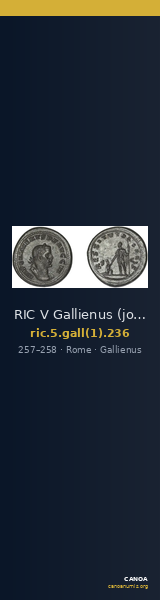 RIC V Gallienus (joint reign) 236 — CANOA