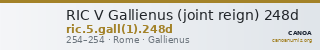 RIC V Gallienus (joint reign) 248d — CANOA