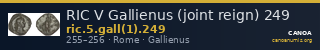 RIC V Gallienus (joint reign) 249 — CANOA