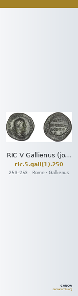 RIC V Gallienus (joint reign) 250 — CANOA