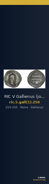 RIC V Gallienus (joint reign) 250 — CANOA