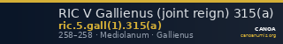 RIC V Gallienus (joint reign) 315(a) — CANOA