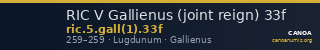 RIC V Gallienus (joint reign) 33f — CANOA