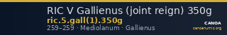 RIC V Gallienus (joint reign) 350g — CANOA