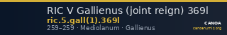 RIC V Gallienus (joint reign) 369l — CANOA