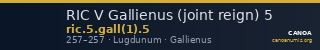 RIC V Gallienus (joint reign) 5 — CANOA