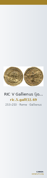 RIC V Gallienus (joint reign) 69 — CANOA