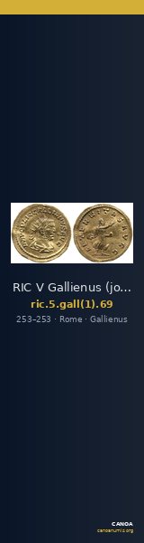RIC V Gallienus (joint reign) 69 — CANOA