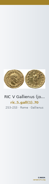 RIC V Gallienus (joint reign) 70 — CANOA