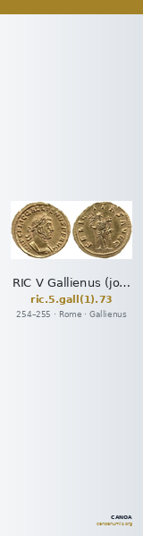 RIC V Gallienus (joint reign) 73 — CANOA
