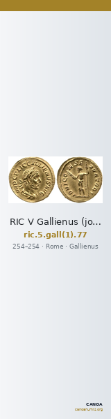 RIC V Gallienus (joint reign) 77 — CANOA