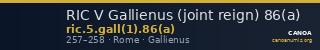 RIC V Gallienus (joint reign) 86(a) — CANOA
