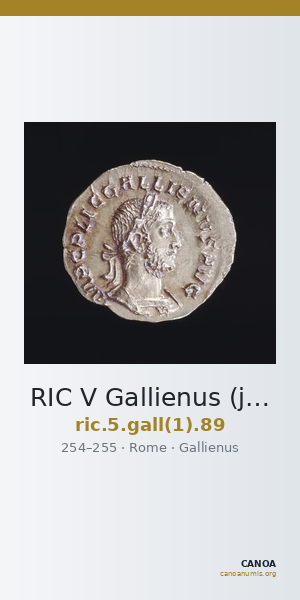 RIC V Gallienus (joint reign) 89 — CANOA