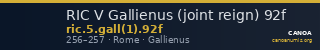 RIC V Gallienus (joint reign) 92f — CANOA