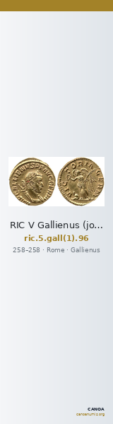 RIC V Gallienus (joint reign) 96 — CANOA